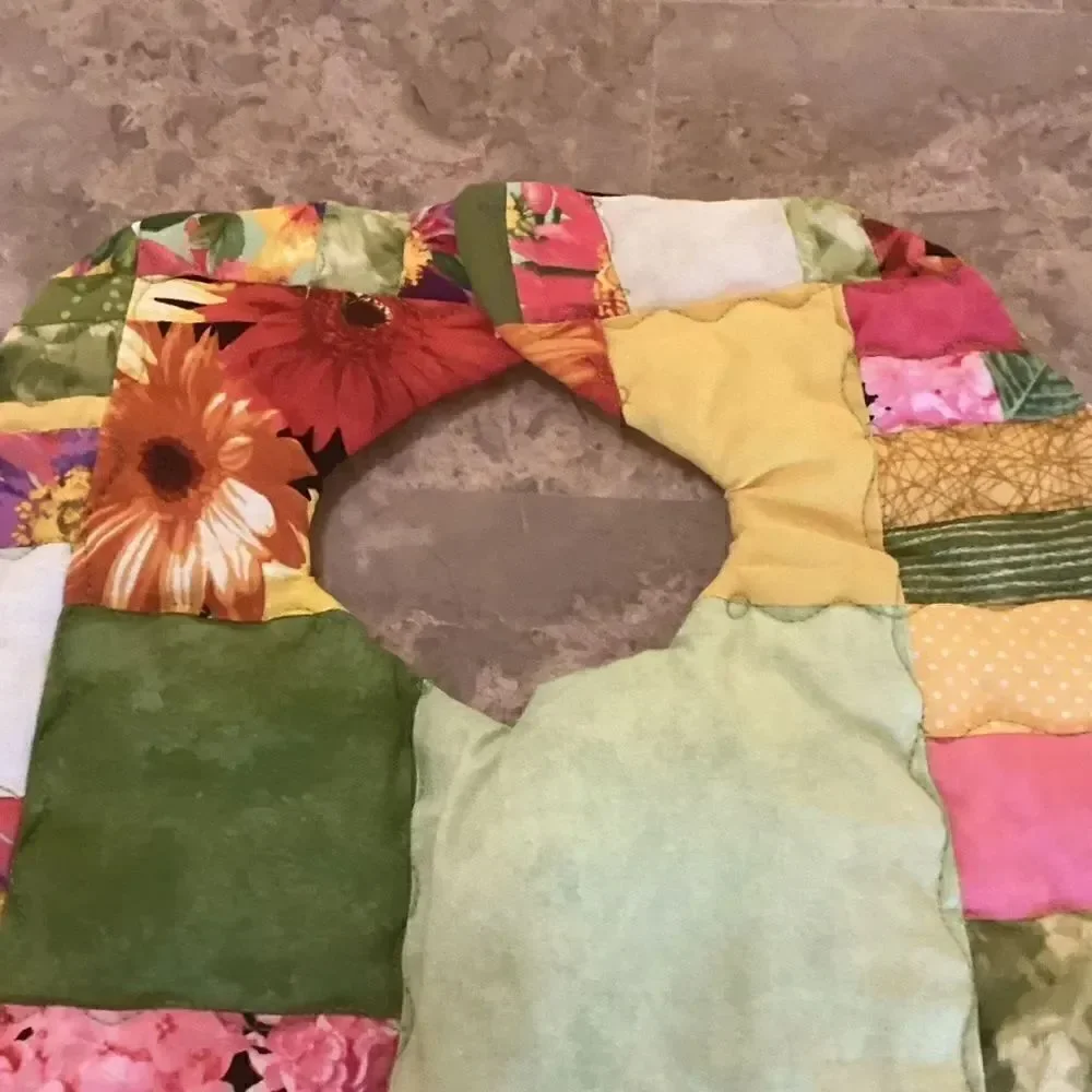 NWOT. Hand Crafted Quilted Reversible Baby Bib. $12 ea. or 3/$25